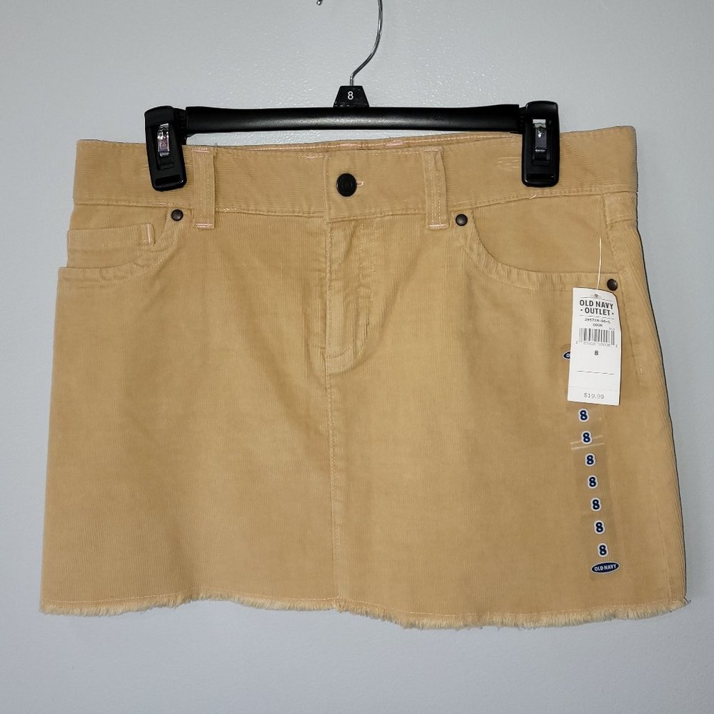 Old Navy Corduroy 5-Pocket 14" Mini Skirt